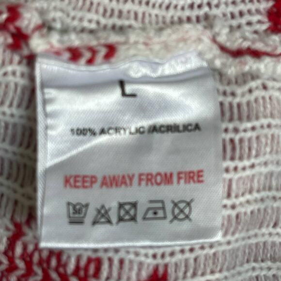 Nickelodeon RUGRATS Chuckie Finster Ugly Christmas Sweater Size Large - Picture 5 of 5